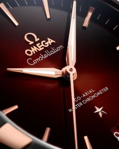 41 mm, acier ‑ or « Sedna™ » sur bracelet en cuir|OMEGA Outlet