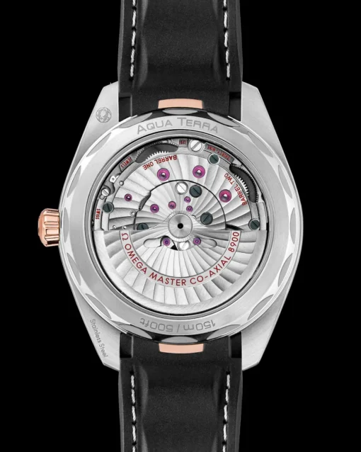 41 mm, acier ‑ or « Sedna™ » sur bracelet caoutchouc|OMEGA Outlet