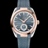 41 mm, acier ‑ or « Sedna™ » sur bracelet caoutchouc|OMEGA Hot