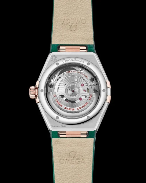 29 mm, acier ‑ or « Sedna™ » sur bracelet en cuir|OMEGA New