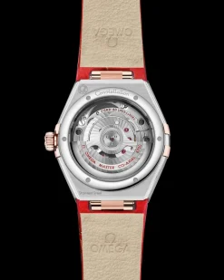 29 mm, acier ‑ or « Sedna™ » sur bracelet en cuir|OMEGA Sale