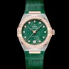 29 mm, acier ‑ or « Sedna™ » sur bracelet en cuir|OMEGA Hot
