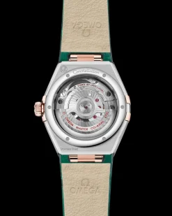 29 mm, acier ‑ or « Sedna™ » sur bracelet en cuir|OMEGA Hot