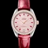 34 mm, acier ‑ or « Sedna™ » sur bracelet en cuir|OMEGA Fashion