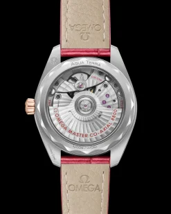 34 mm, acier ‑ or « Sedna™ » sur bracelet en cuir|OMEGA Fashion