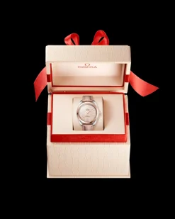 34 mm, acier ‑ or « Sedna™ » sur bracelet en cuir|OMEGA Best