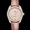 34 mm, acier ‑ or « Sedna™ » sur bracelet en cuir|OMEGA Outlet