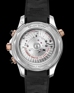 44 mm, acier ‑ or « Sedna™ » sur bracelet caoutchouc|OMEGA Outlet