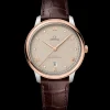 40 mm, acier ‑ or « Sedna™ » sur bracelet en cuir|OMEGA Online