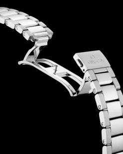 38 mm, acier sur acier|OMEGA New