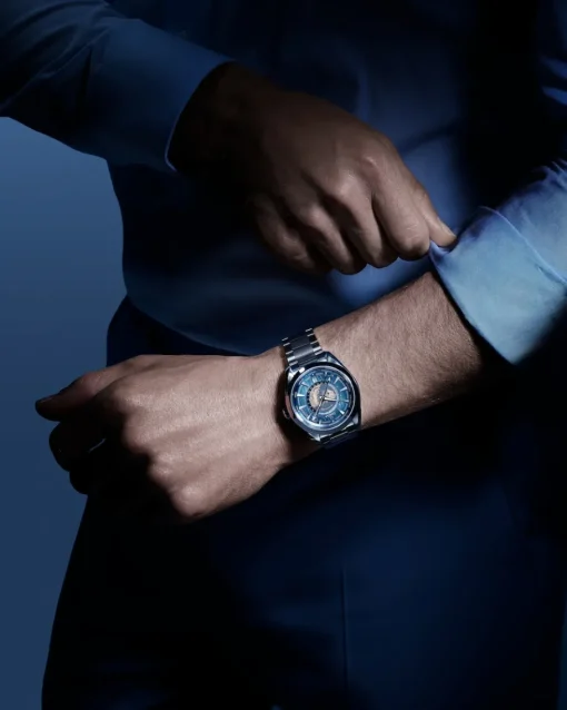 43 mm, acier sur acier|OMEGA New