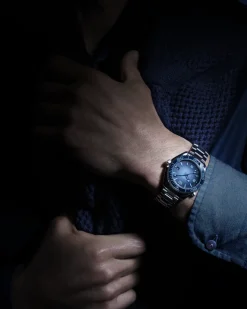 39,5 mm, acier sur acier|OMEGA Clearance