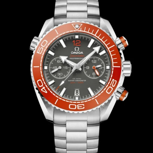 45,5 mm, acier sur acier|OMEGA Discount