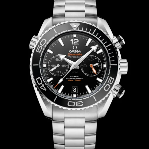 45,5 mm, acier sur acier|OMEGA Discount