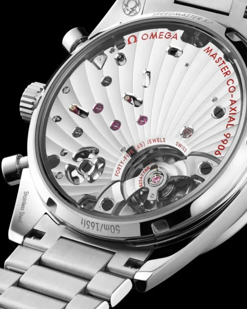 40,5 mm, acier sur acier|OMEGA New