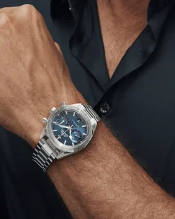 40,5 mm, acier sur acier|OMEGA Hot