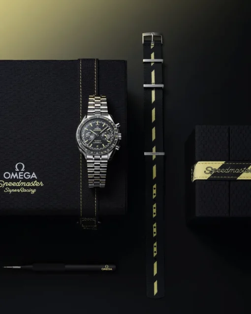 44,25 mm, acier sur acier|OMEGA Discount