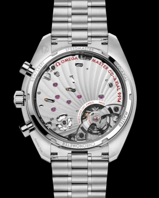 43 mm, acier sur acier|OMEGA Hot