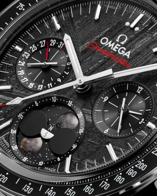 43 mm, acier sur acier|OMEGA Hot