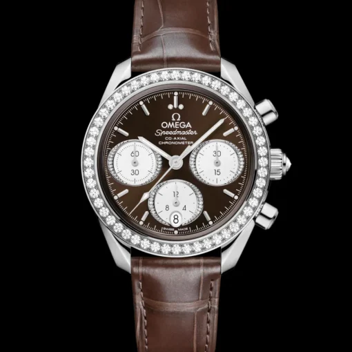 38 mm, acier sur alligator|OMEGA Discount