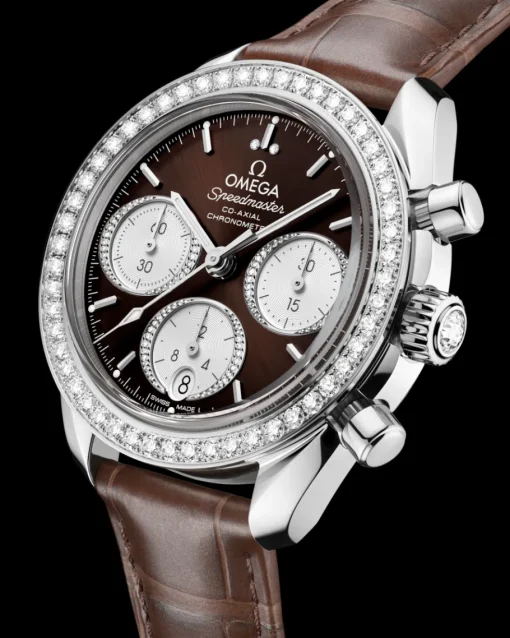 38 mm, acier sur alligator|OMEGA Discount