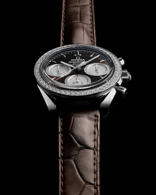 38 mm, acier sur alligator|OMEGA Discount