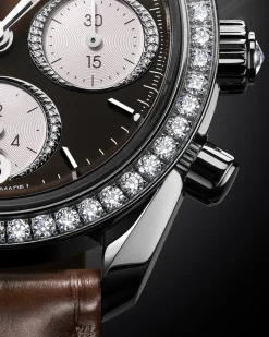 38 mm, acier sur alligator|OMEGA Discount