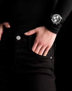 38 mm, acier sur alligator|OMEGA Outlet