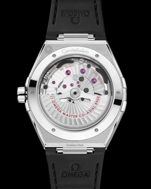 41 mm, acier sur bracelet caoutchouc|OMEGA Sale