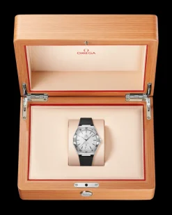 41 mm, acier sur bracelet caoutchouc|OMEGA Sale