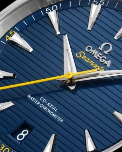 41 mm, acier sur bracelet caoutchouc|OMEGA Discount