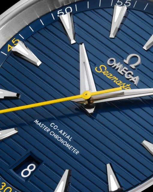 41 mm, acier sur bracelet caoutchouc|OMEGA Discount