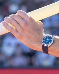 41 mm, acier sur bracelet caoutchouc|OMEGA Discount