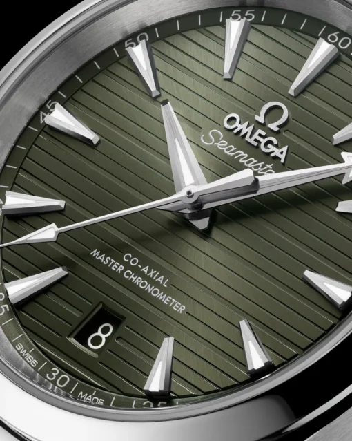 38 mm, acier sur bracelet caoutchouc|OMEGA Fashion