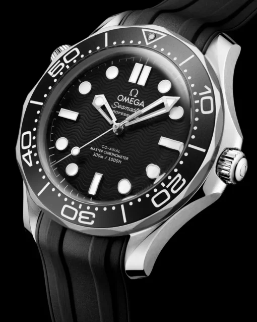 42 mm, acier sur bracelet caoutchouc|OMEGA Fashion