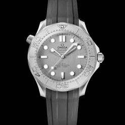 42 mm, acier sur bracelet caoutchouc|OMEGA New