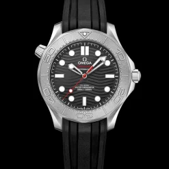 42 mm, acier sur bracelet caoutchouc|OMEGA Hot