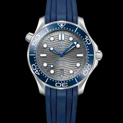 42 mm, acier sur bracelet caoutchouc|OMEGA Fashion