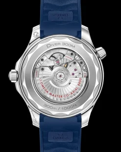 42 mm, acier sur bracelet caoutchouc|OMEGA Fashion