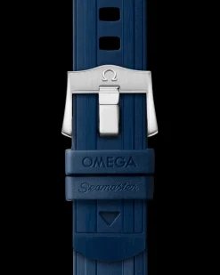 42 mm, acier sur bracelet caoutchouc|OMEGA Fashion