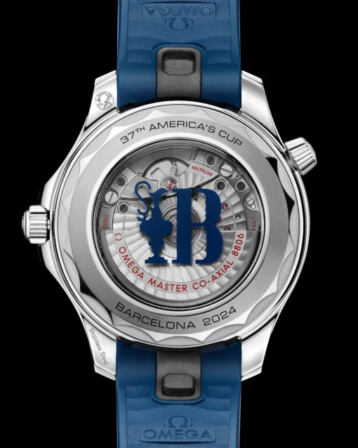 42 mm, acier sur bracelet caoutchouc|OMEGA Fashion