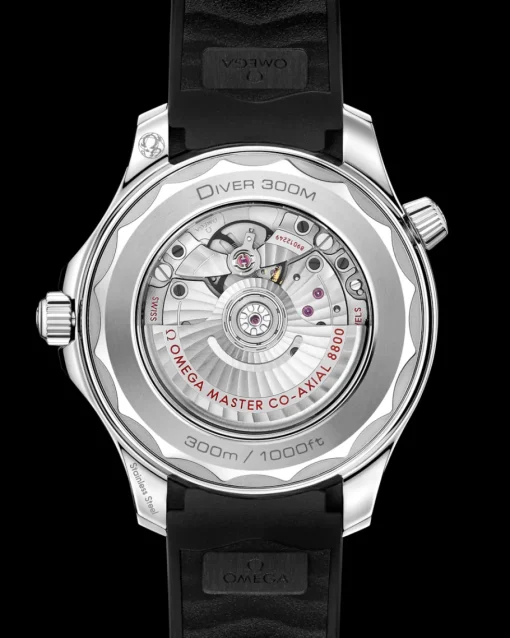 42 mm, acier sur bracelet caoutchouc|OMEGA Online