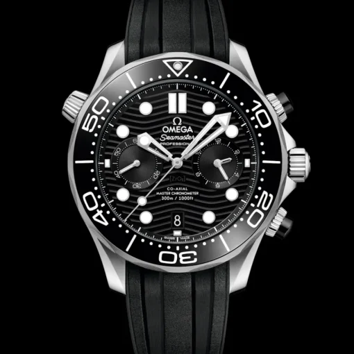 44 mm, acier sur bracelet caoutchouc|OMEGA Clearance