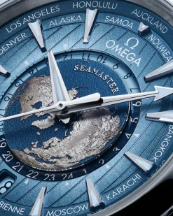 43 mm, acier sur bracelet caoutchouc|OMEGA Outlet
