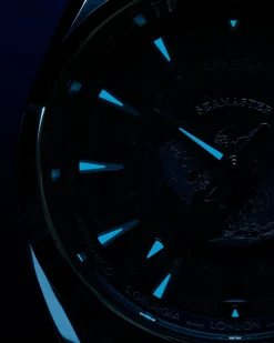 43 mm, acier sur bracelet caoutchouc|OMEGA Outlet