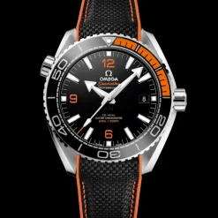 43,5 mm, acier sur bracelet caoutchouc|OMEGA Outlet