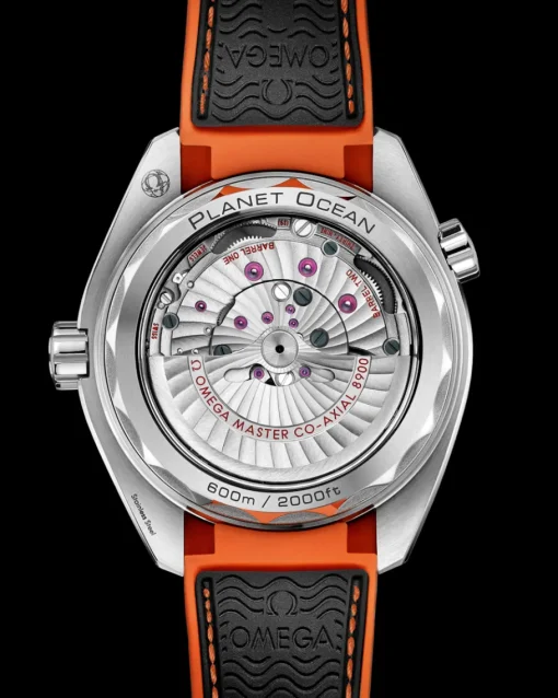 43,5 mm, acier sur bracelet caoutchouc|OMEGA Outlet