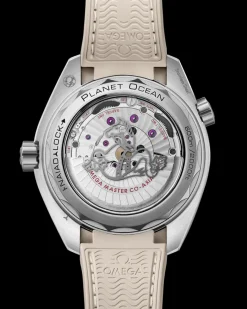 43,5 mm, acier sur bracelet caoutchouc|OMEGA Fashion