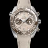 45,5 mm, acier sur bracelet caoutchouc|OMEGA Online