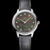 34 mm, acier sur bracelet en cuir|OMEGA Hot